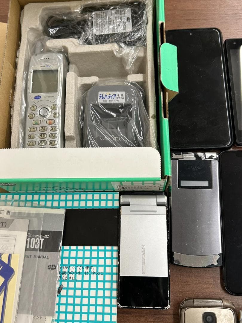 【M】✧ガラケー・スマホ おまとめ 18台まとめ ジャンク✧