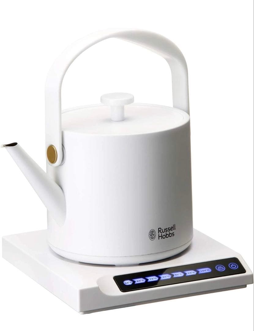 ラッセルホブス 7106JP-WH ティーケトル ホワイト 温度調整 電気ケトル