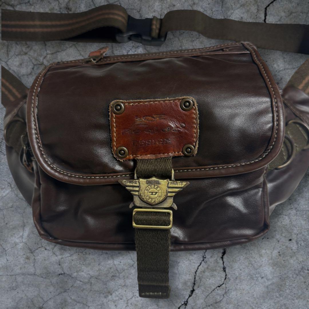 バッグ y2k archive DIESEL VINTAGE BODY BAG 00s