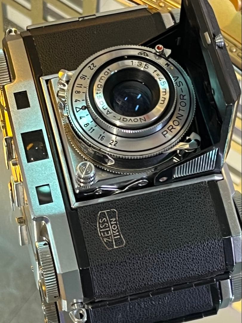 Zeiss Ikon Contina 高貴デザイン 蛇腹RF美品