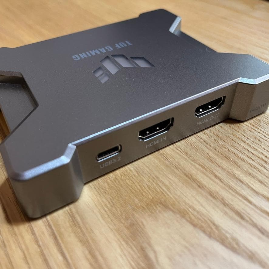 ASUS TUF Gaming Capture Box FHD120 Mac対応