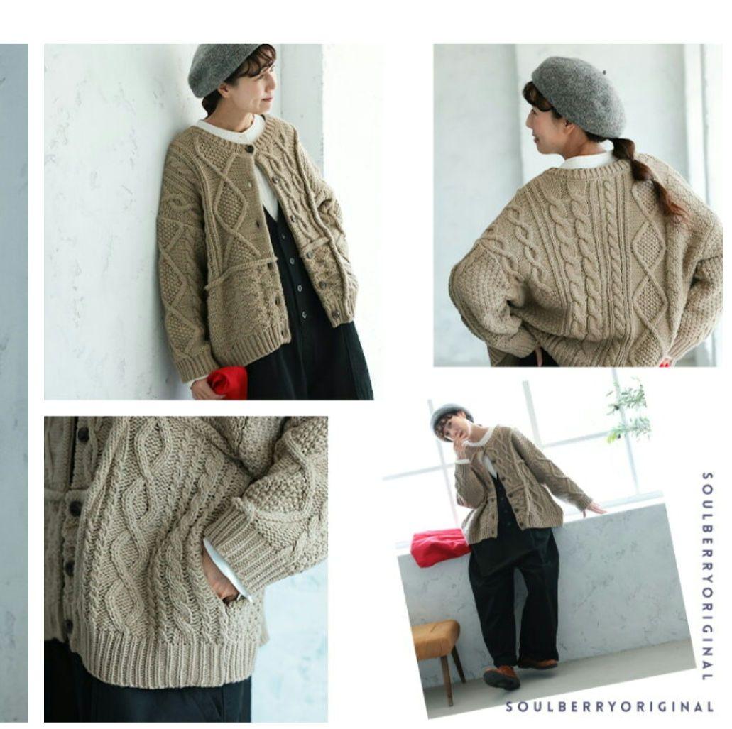 ソウルベリー　soulberry　カーディガン　ニット　M　新品未使用