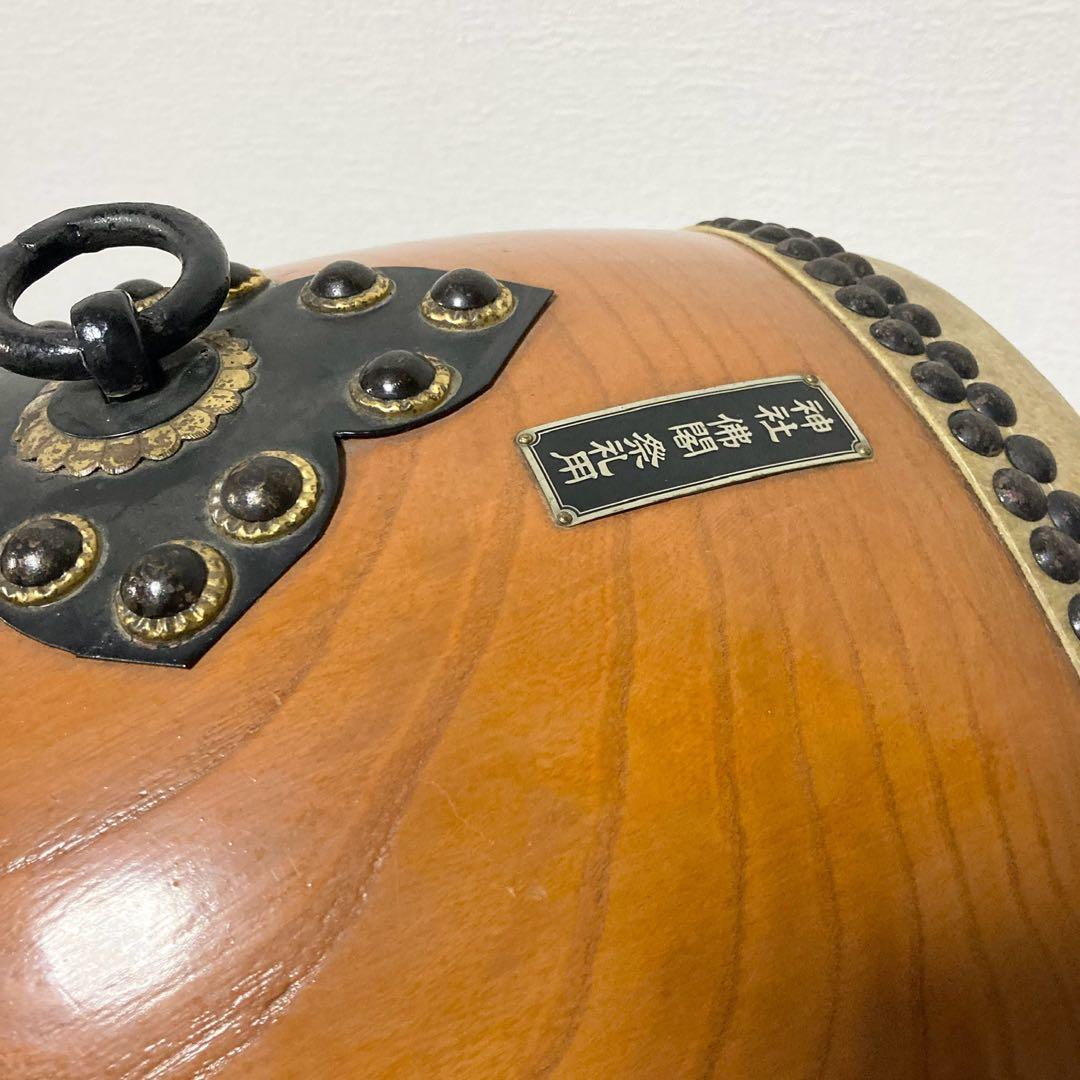 和太鼓 長胴太鼓 台座 打面直径28cm
