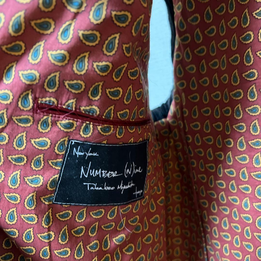 激レア NUMBER(N)INE ナンバーナイン 名作 ボアベスト カート期　L