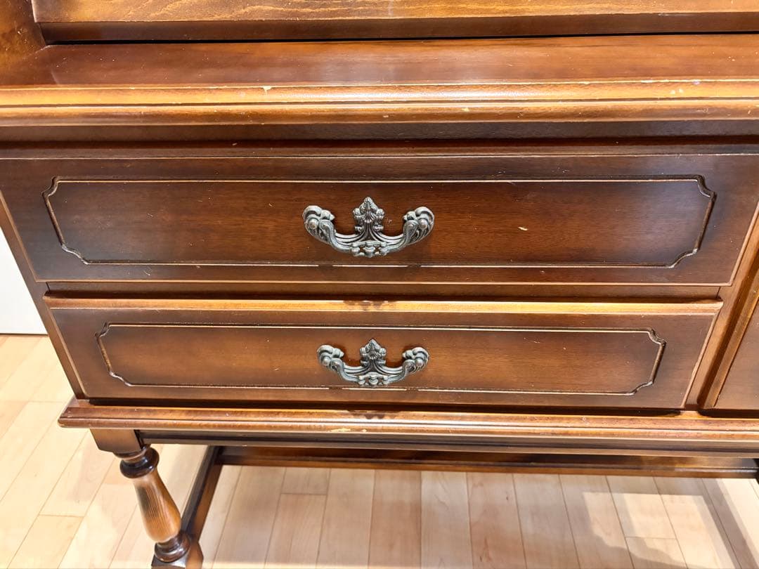 【希少】オールドカリモク　ライティング　デスク　チェスト　ドレッサー