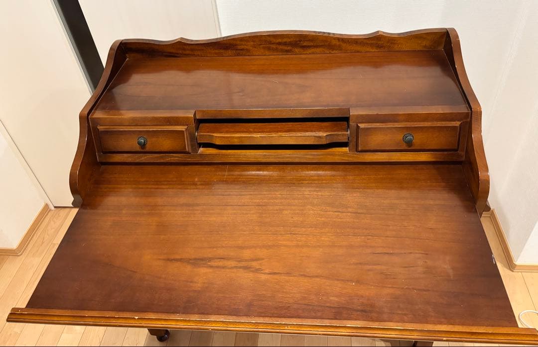 【希少】オールドカリモク　ライティング　デスク　チェスト　ドレッサー