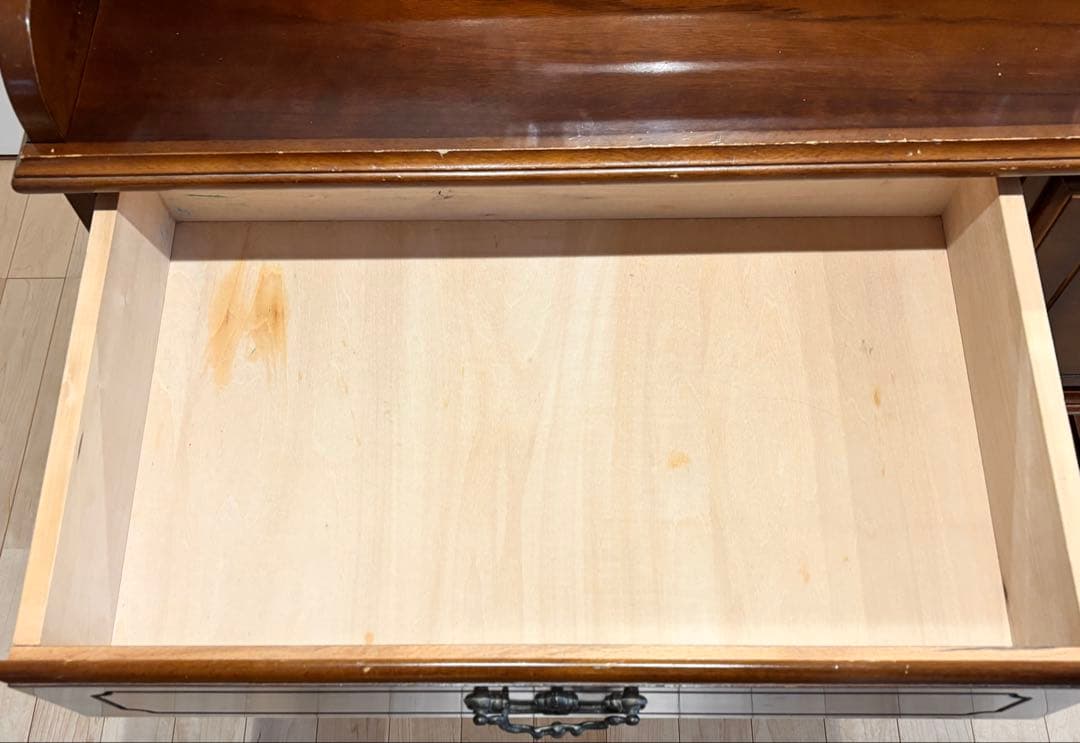 【希少】オールドカリモク　ライティング　デスク　チェスト　ドレッサー