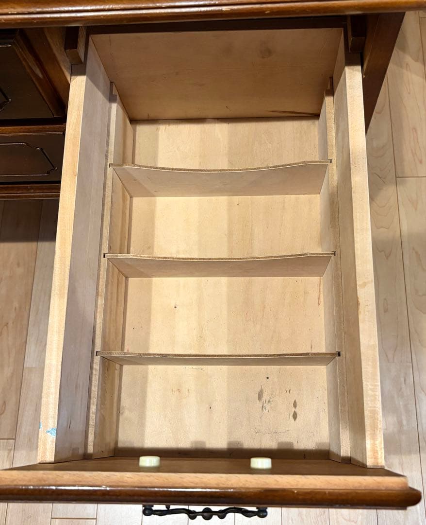 【希少】オールドカリモク　ライティング　デスク　チェスト　ドレッサー