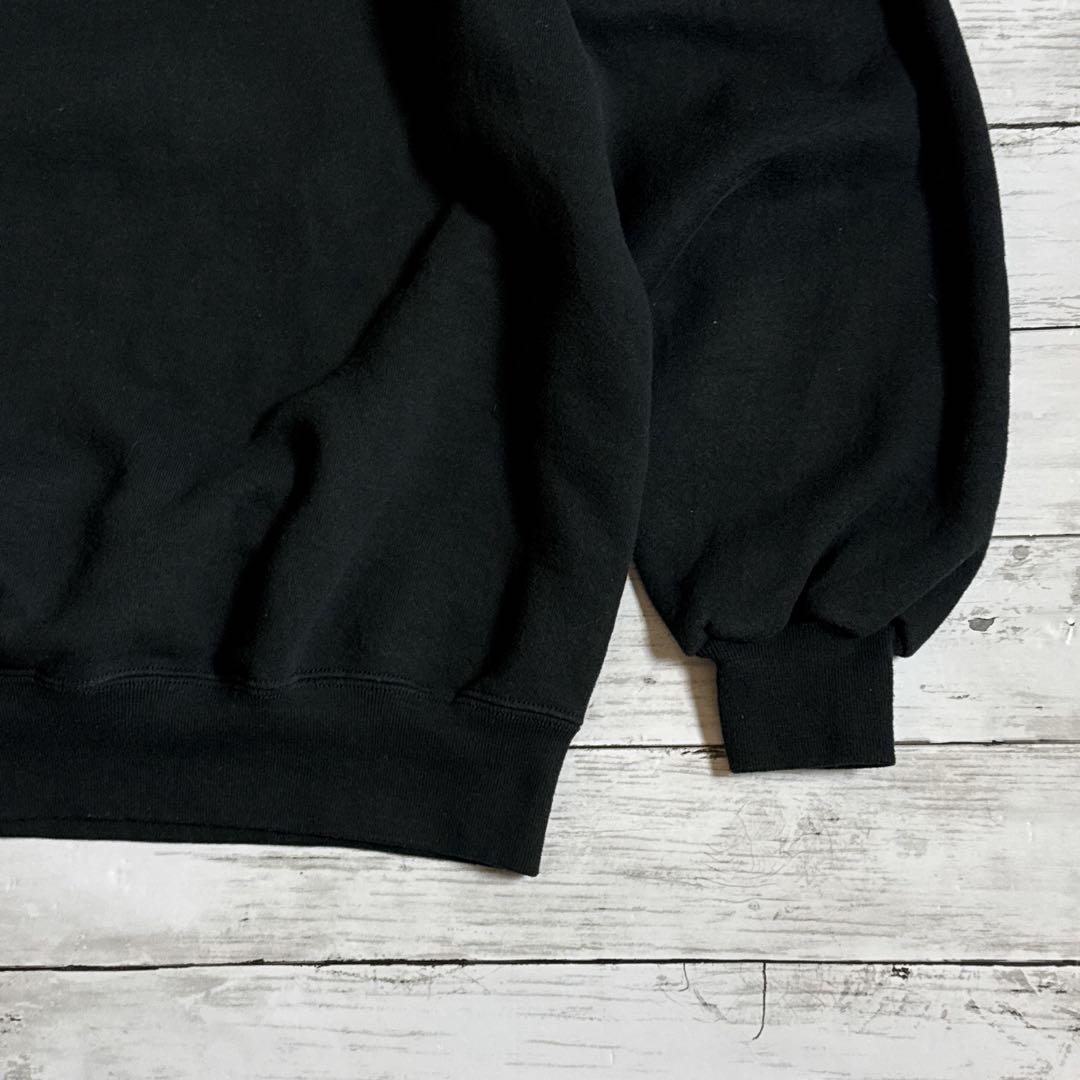 プ*ん様 90s ラッセルアスレティック USA製 無地スウェット ブラック L