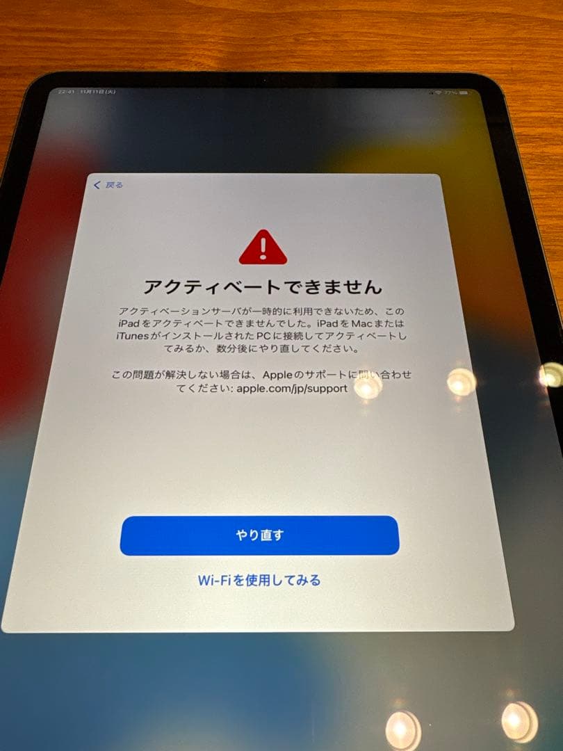 ずいAppleiPad 本体　第1世代セルラーモデル256GB ジャンク品