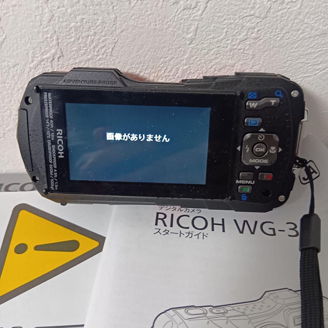 RICOH WG-30 RED 防水コンパクトデジタルカメラ