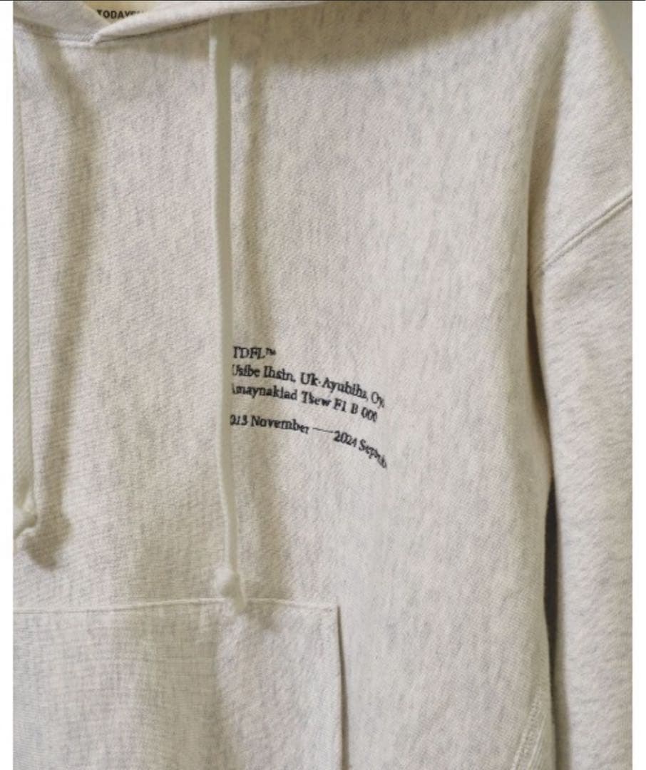 トップス TODAYFUL Useful Sweat Parka