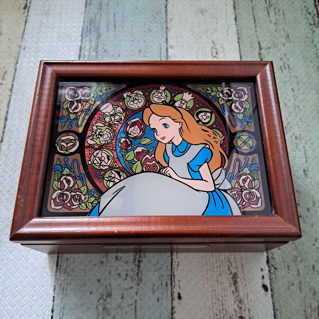 不思議の国のアリス オルゴール ジュエリーボックス ディズニー