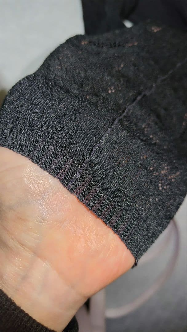 JEAN PAUL GAULTIER 黒 カットソー 長袖 モックネック