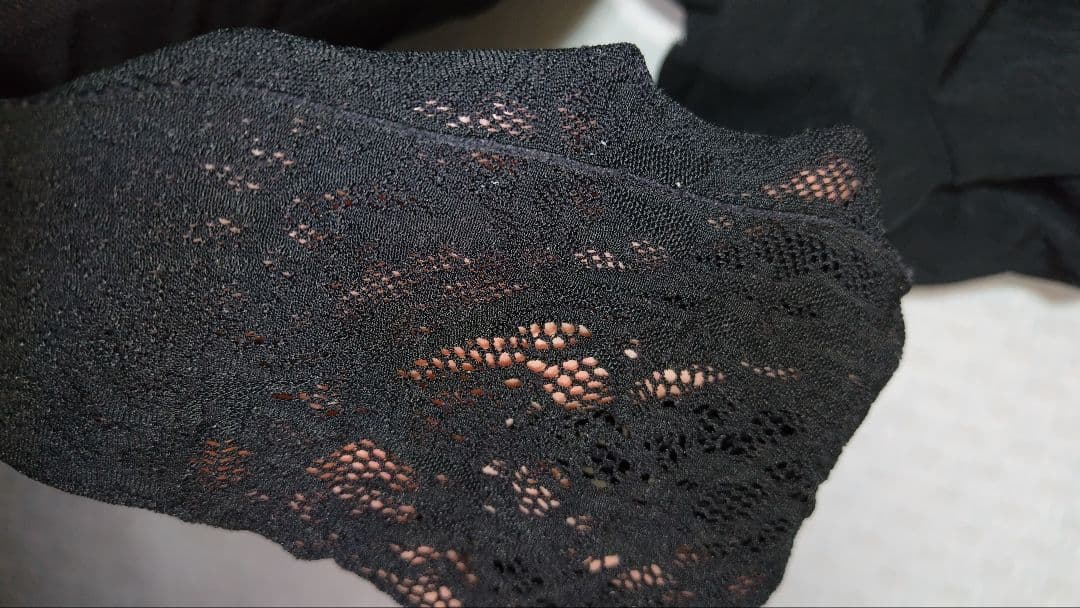 JEAN PAUL GAULTIER 黒 カットソー 長袖 モックネック