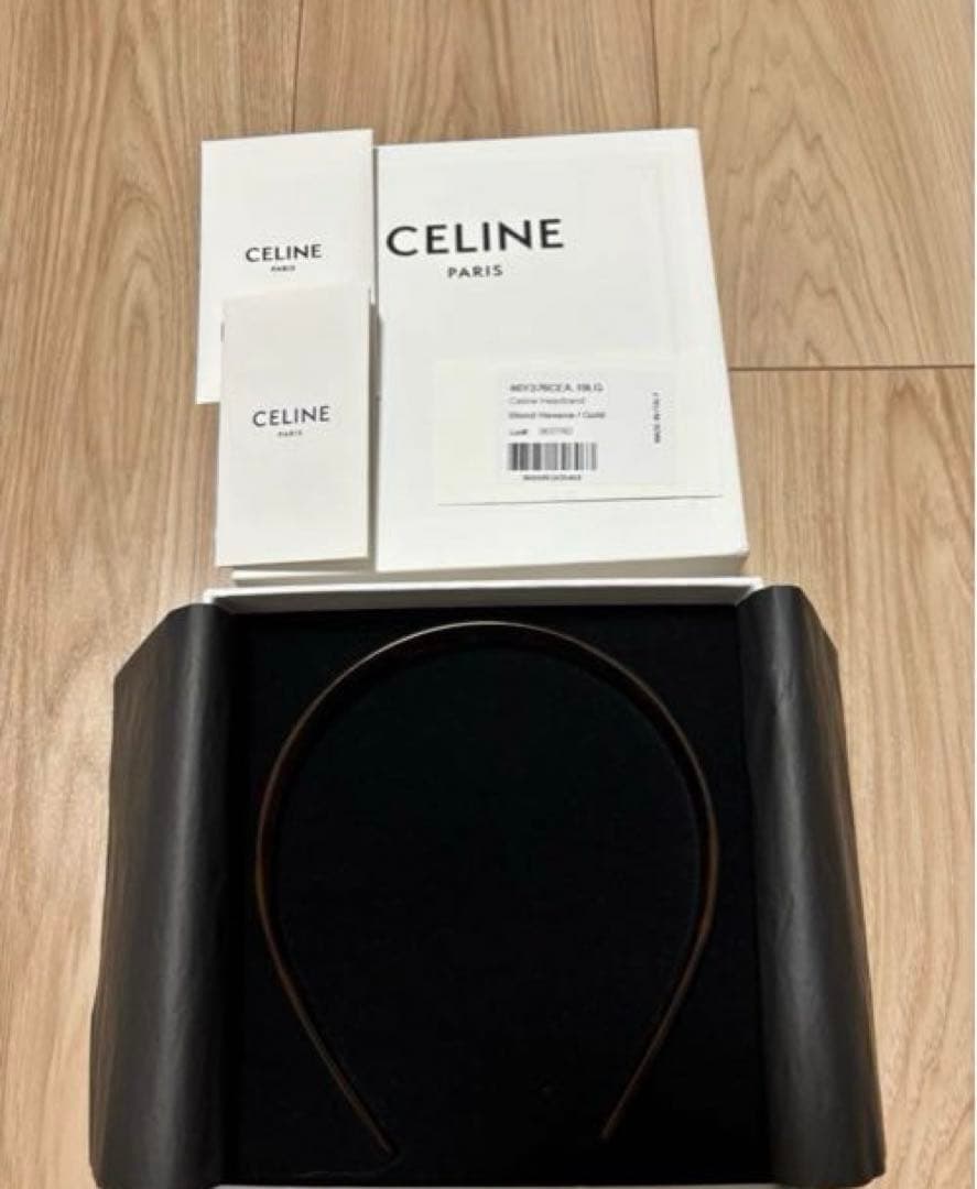 【未使用品】CELINE セリーヌ カチューシャ