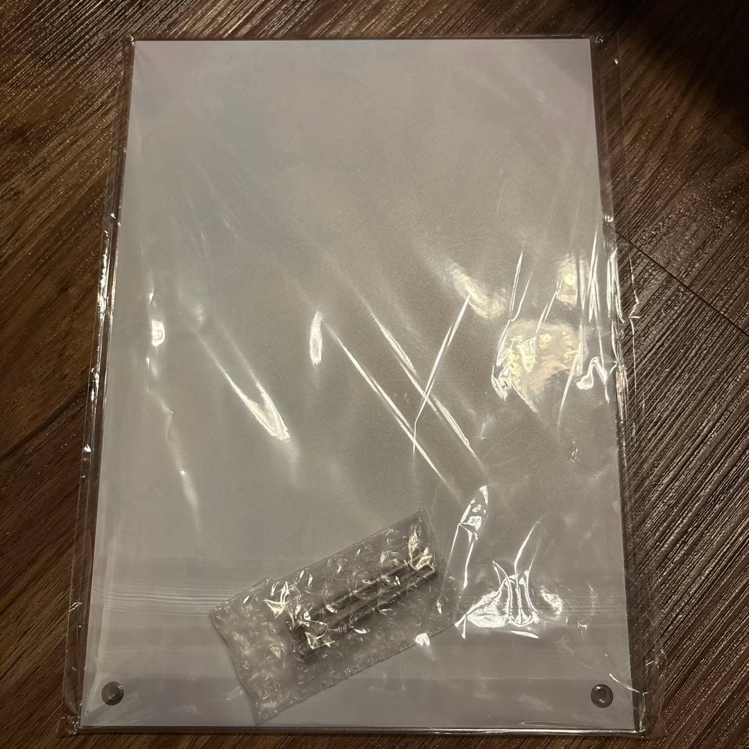 鈴原るる 誕生日記念グッズ2021 複製サイン入りアクリルパネル