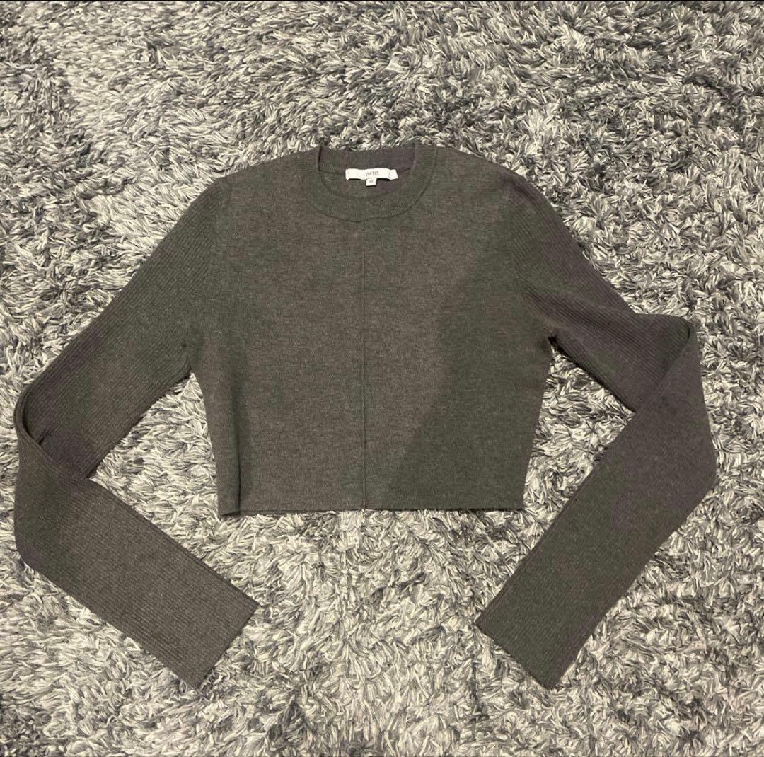 OMMO JK Mグレー/un3d ショートニット 2点セット