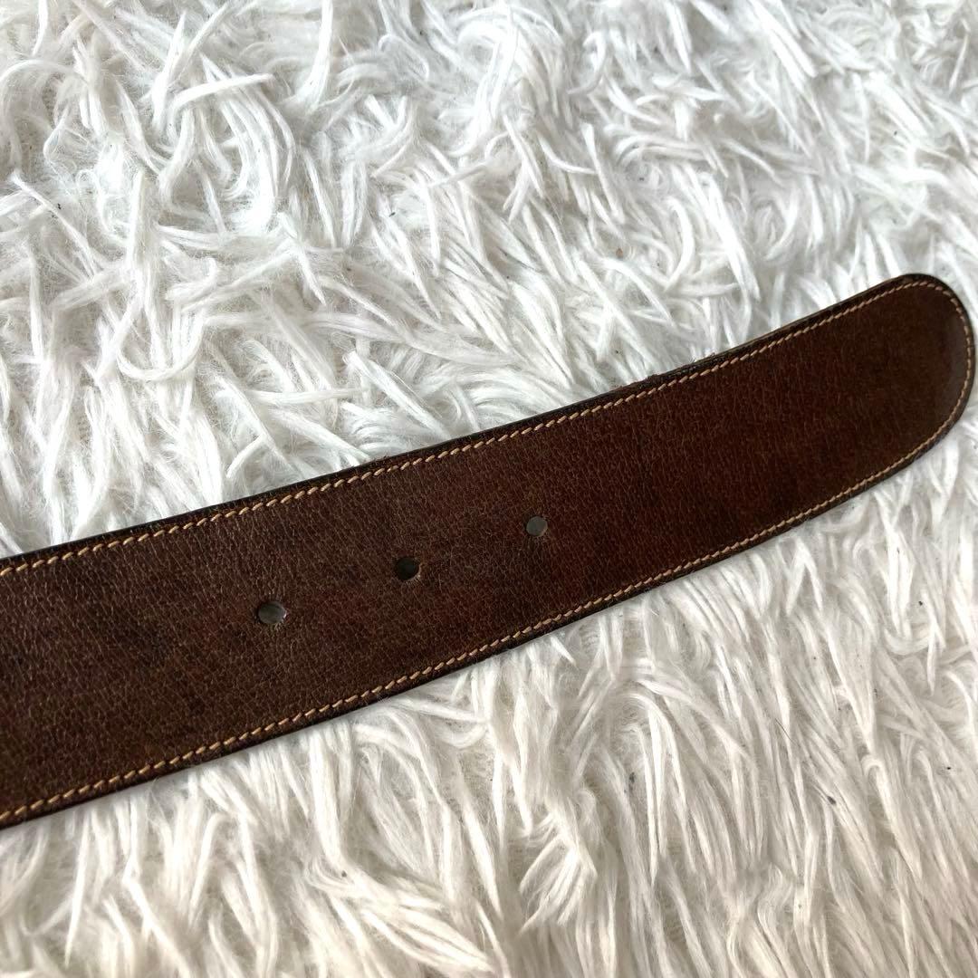 美品✨GUCCI グッチ インターロッキング ベルト ゴールド金具 レザー