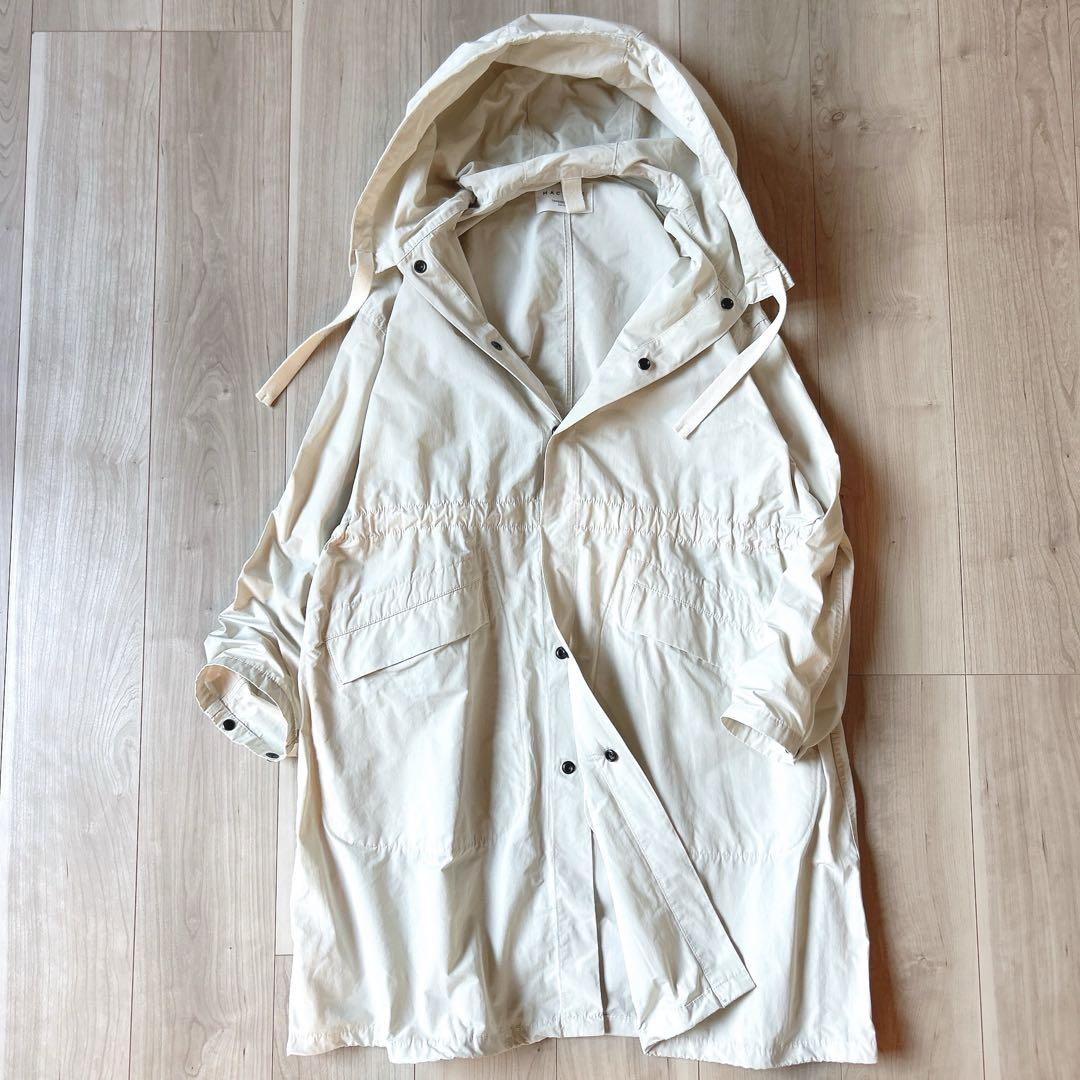 美品＊MACPHEE コットンポリエステルメモリーグログラン モッズコート 38