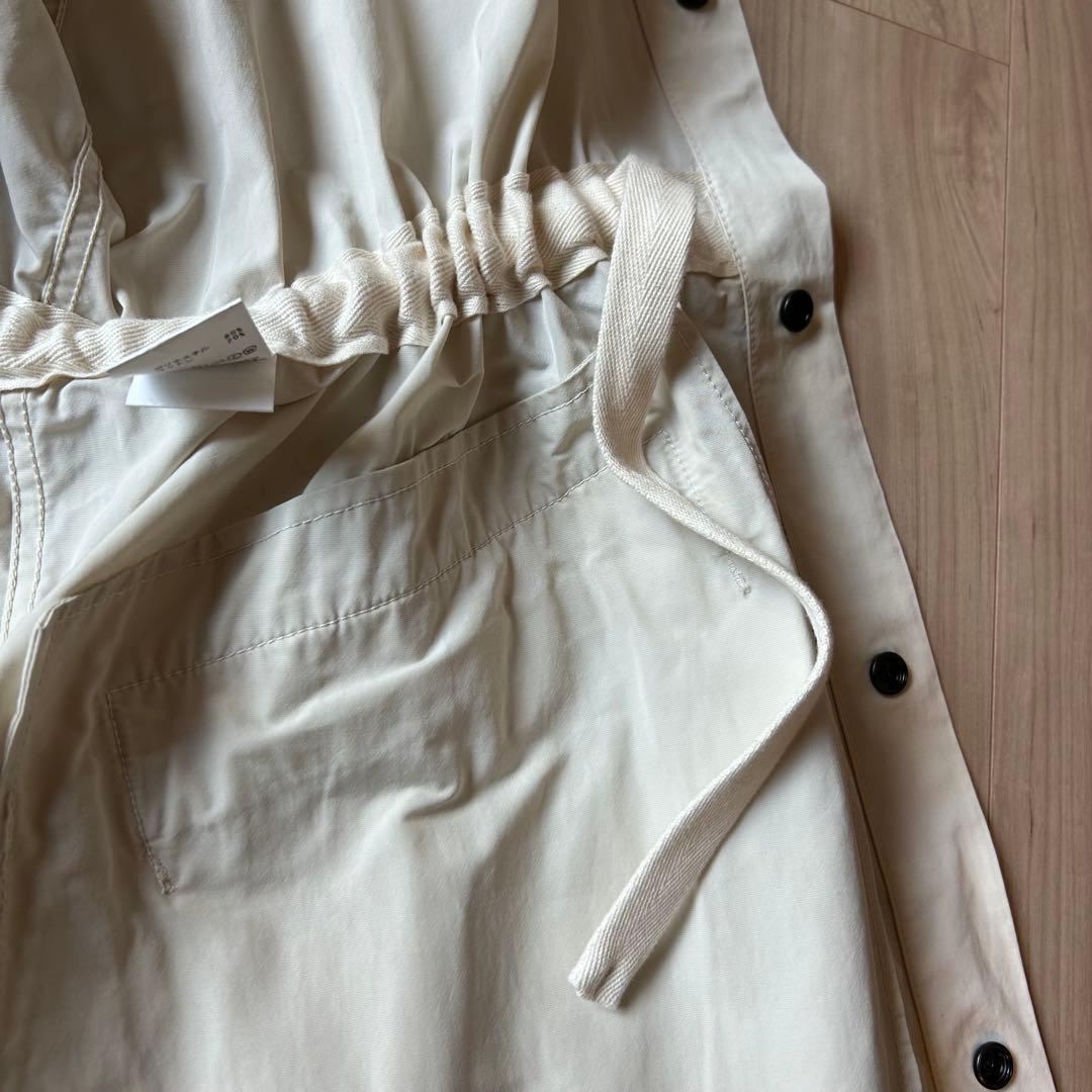 美品＊MACPHEE コットンポリエステルメモリーグログラン モッズコート 38