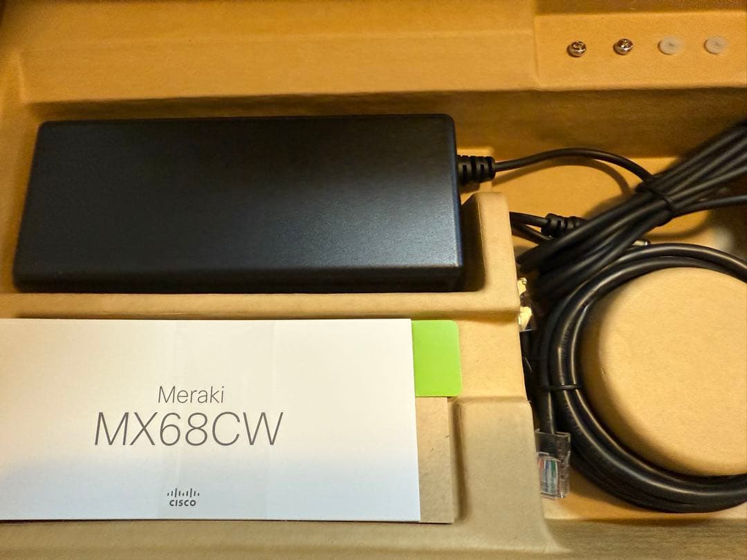 ルーター・ネットワーク機器 CISCO Meraki MX68CW