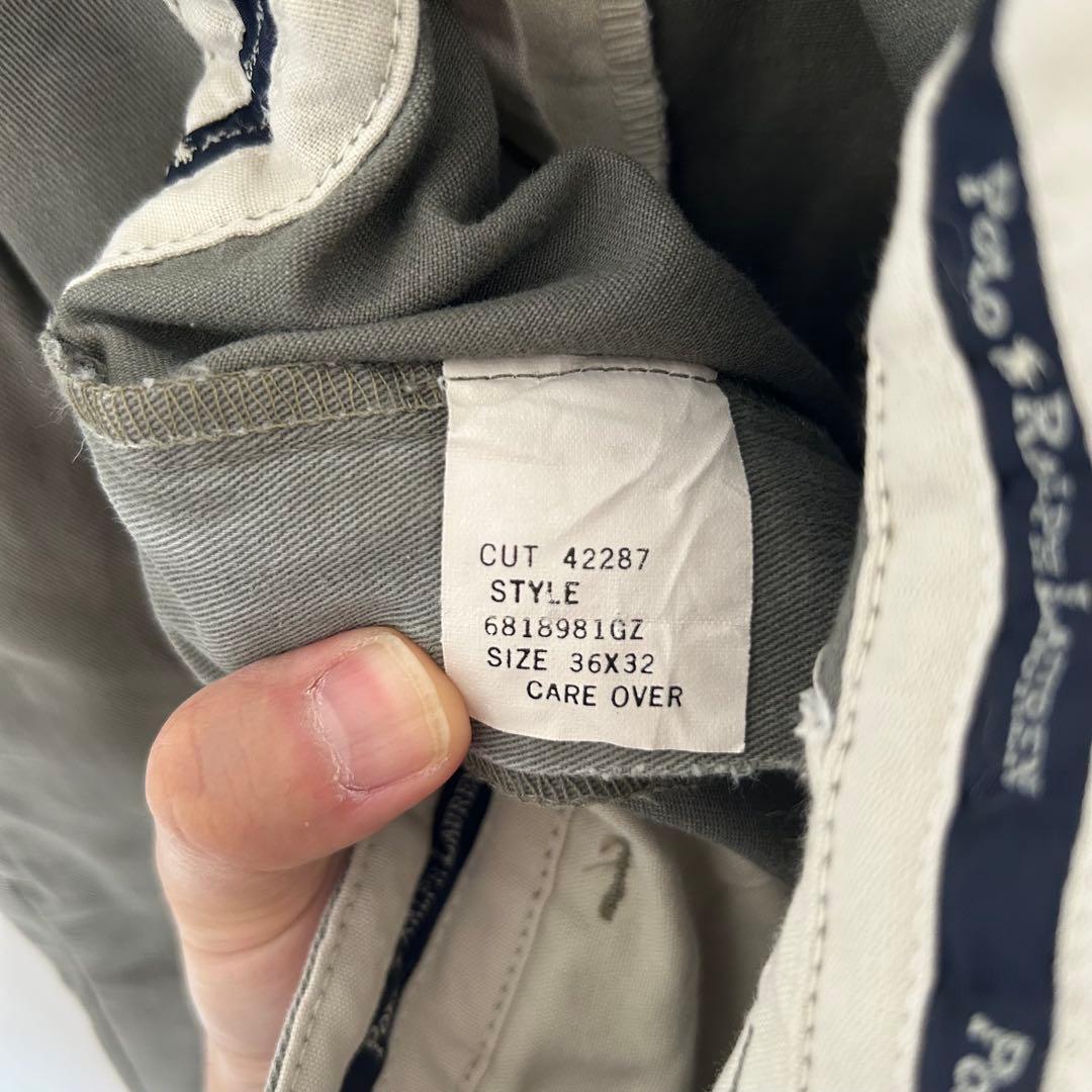 90s アメリカ製 ラルフローレン ポロチノRalphLauren anytee