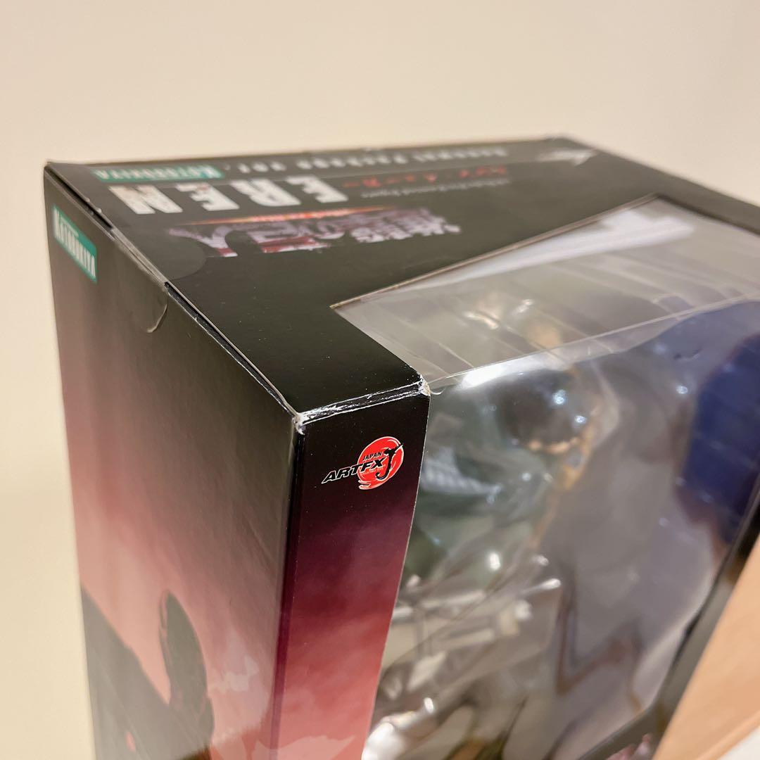 【セット】進撃の巨人 フィギュア ARTFX J ミカサ　エレン　リヴァイ