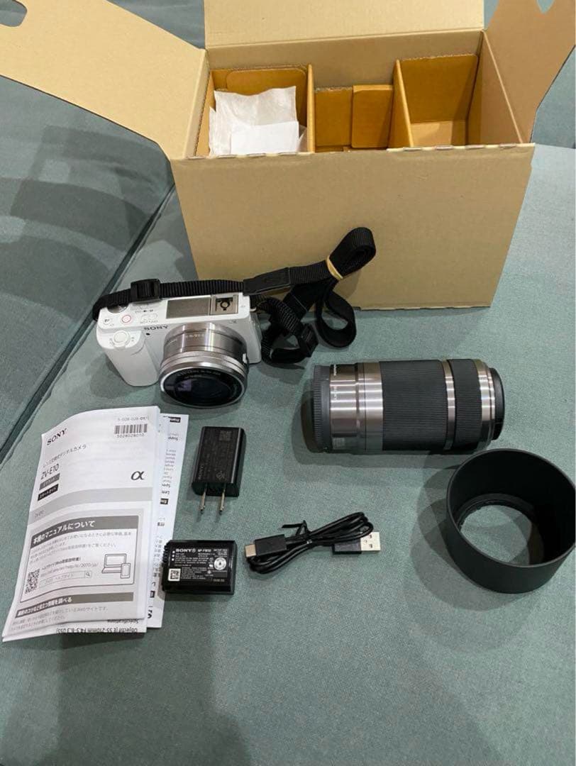 お値下げ。SONY ZV-E10Y white