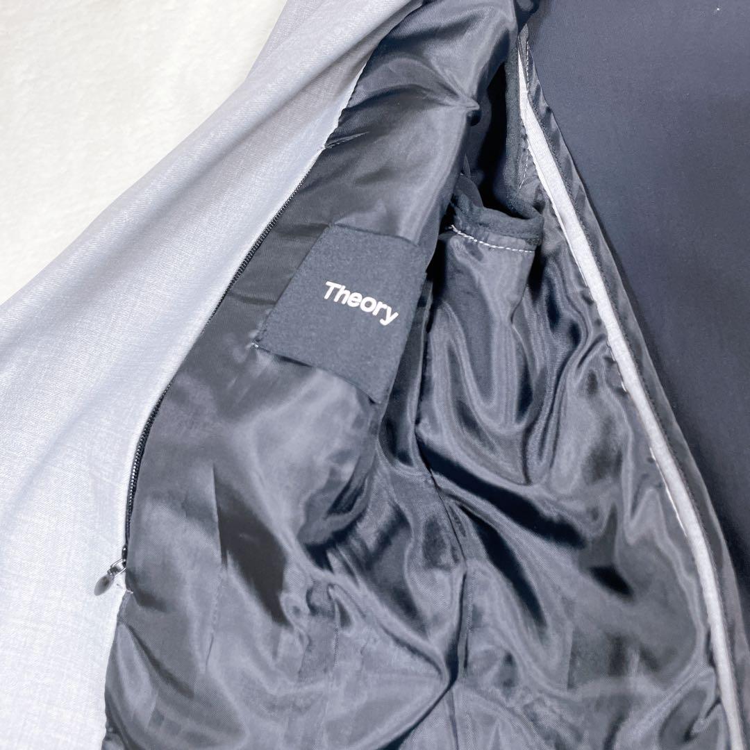 美品　2024年Theory セオリー テーラードジャケット 36 グレー