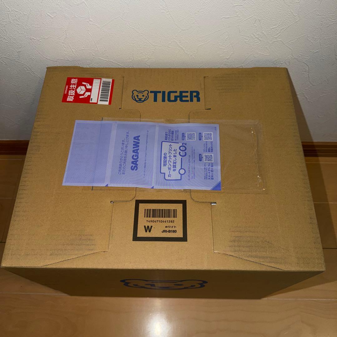 新品　タイガー 圧力IHジャー 炊飯器 炊きたて 1升炊き JRI-B180W