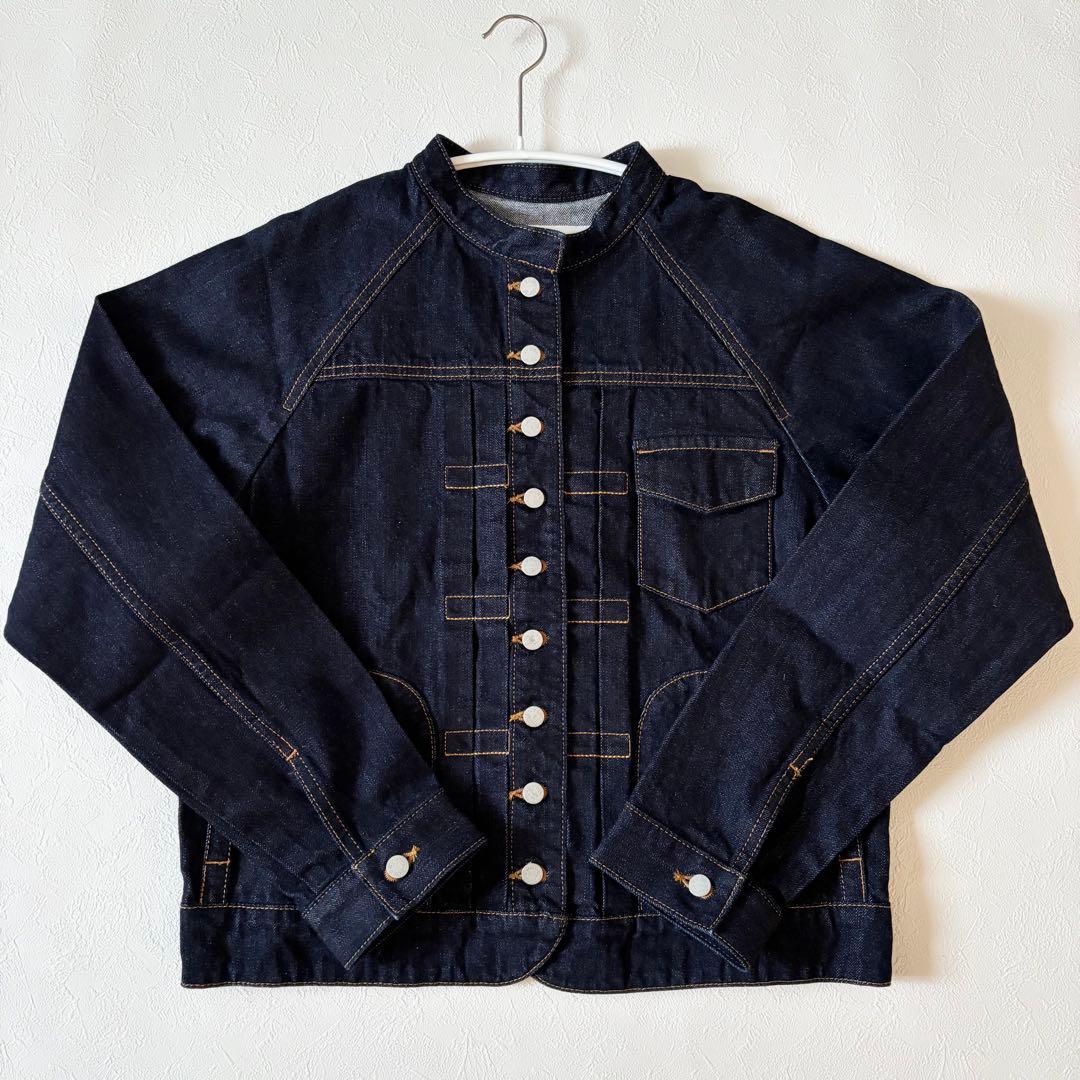 美品　si-si-si comfort BASIC DENIM JACKET