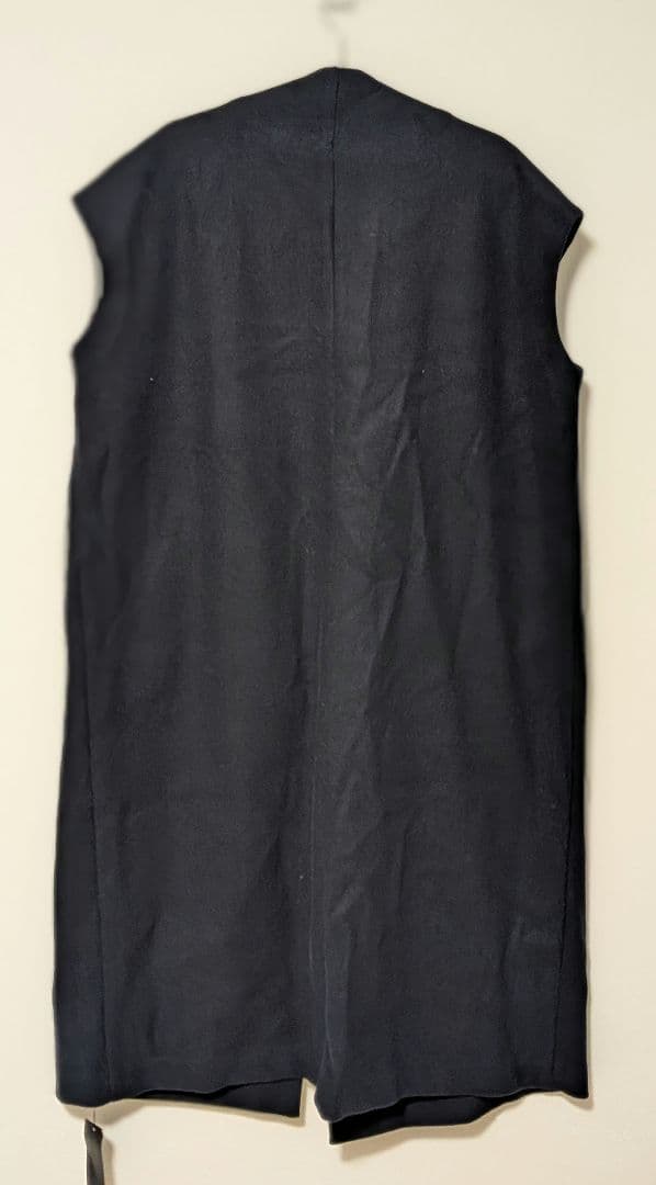 【限定セール】GRACEGRAY ロングベスト ジレ　ネイビー 新品未使用