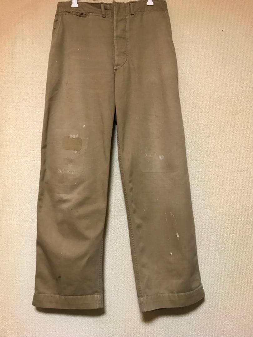 USMC 40s マリンコープ チノパンツ45 41 42 大戦 WW2
