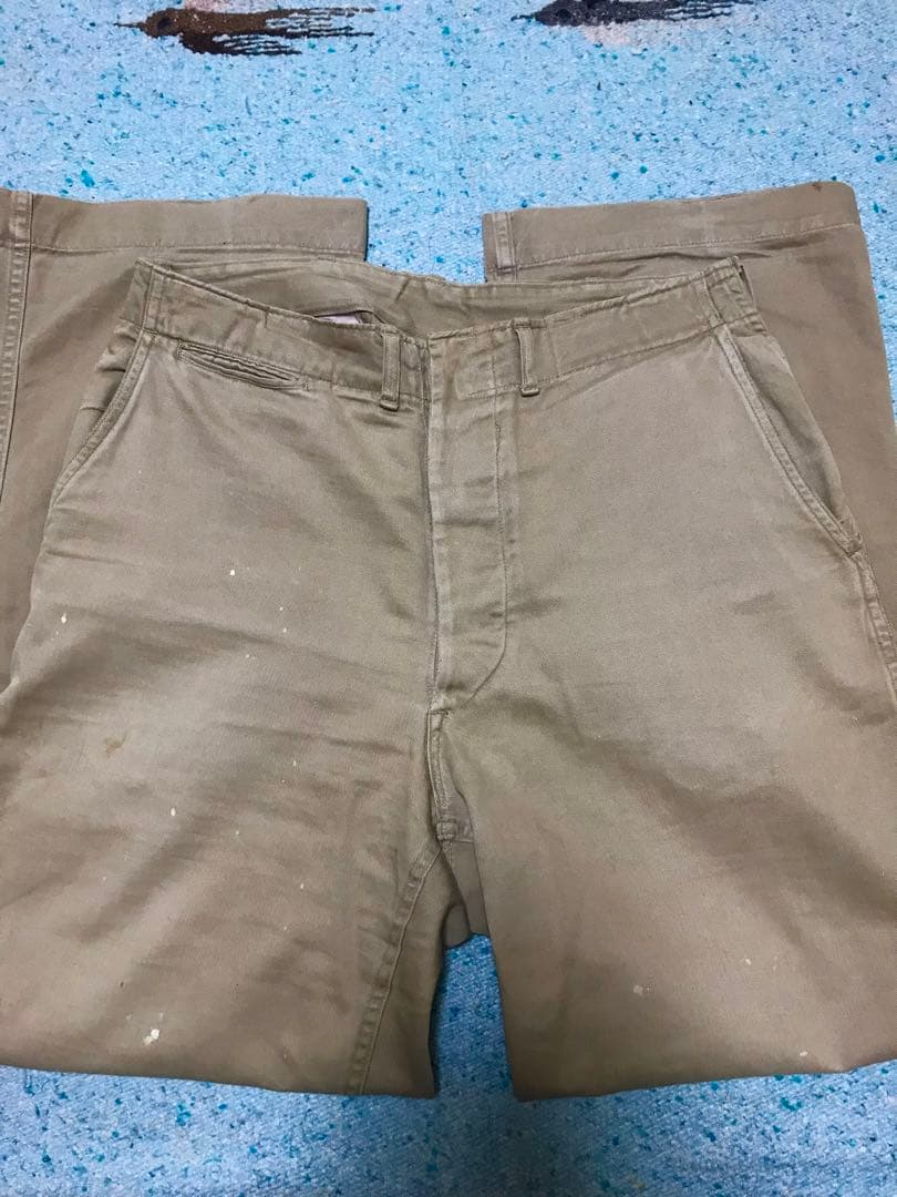 USMC 40s マリンコープ チノパンツ45 41 42 大戦 WW2