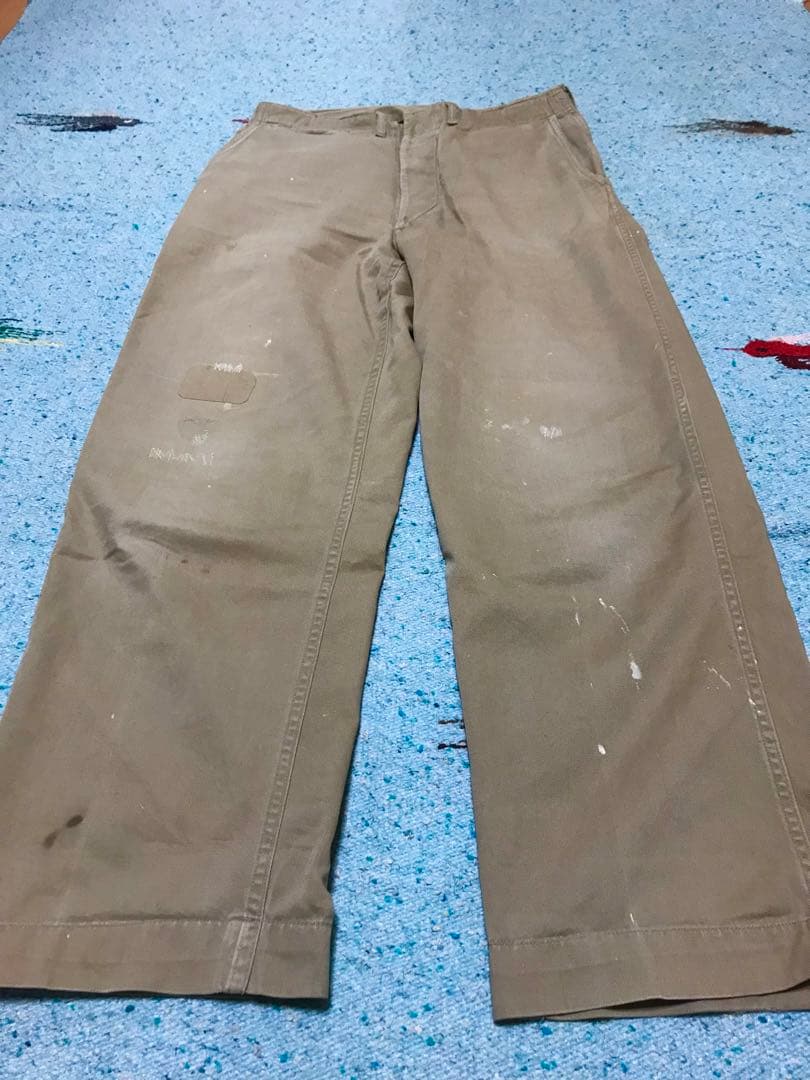 USMC 40s マリンコープ チノパンツ45 41 42 大戦 WW2