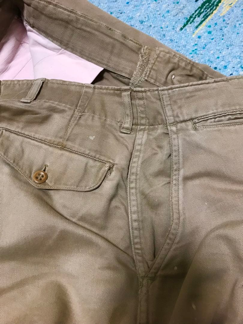 USMC 40s マリンコープ チノパンツ45 41 42 大戦 WW2