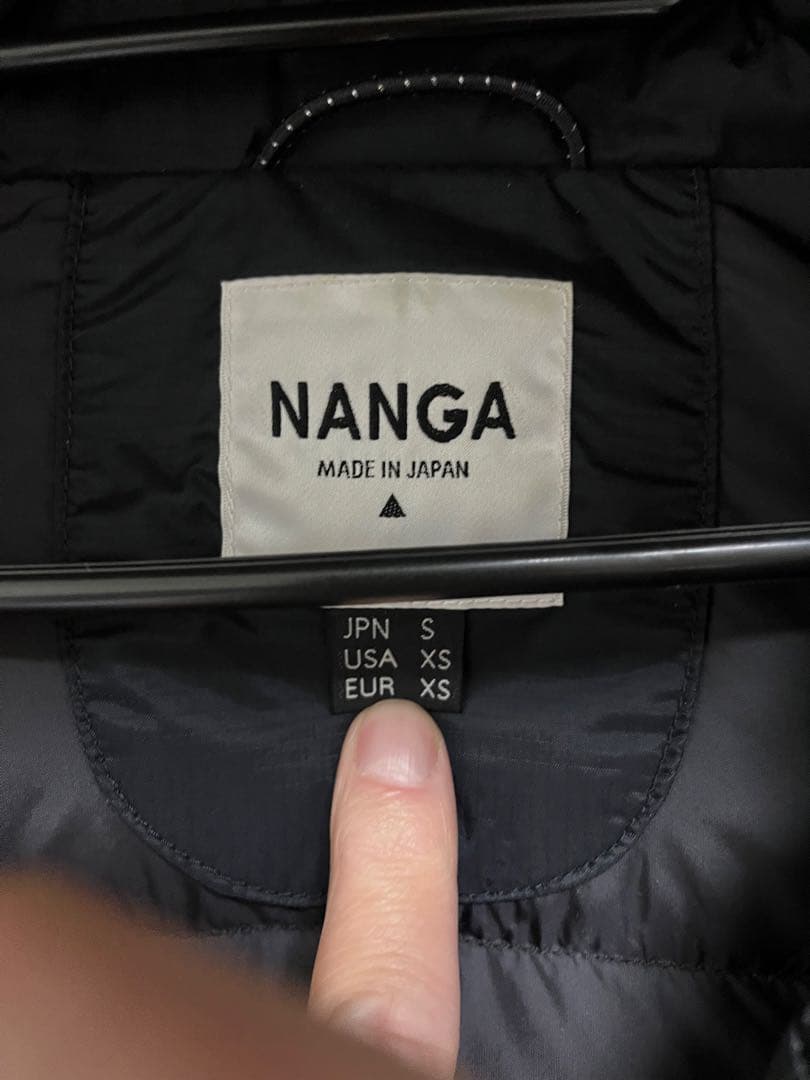 さ*わ様 ナンガオーロラダウンジャケット　黒