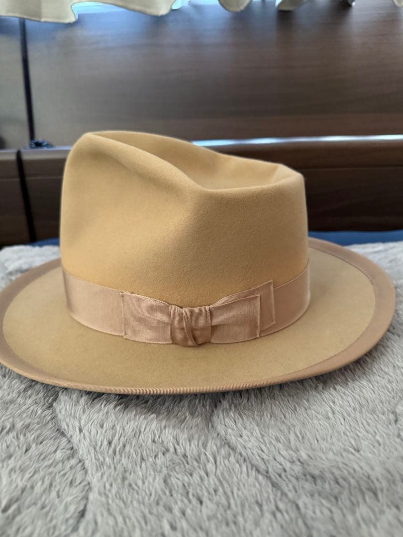 DOBBSドブス　50s ビーバーハット　ベージュ