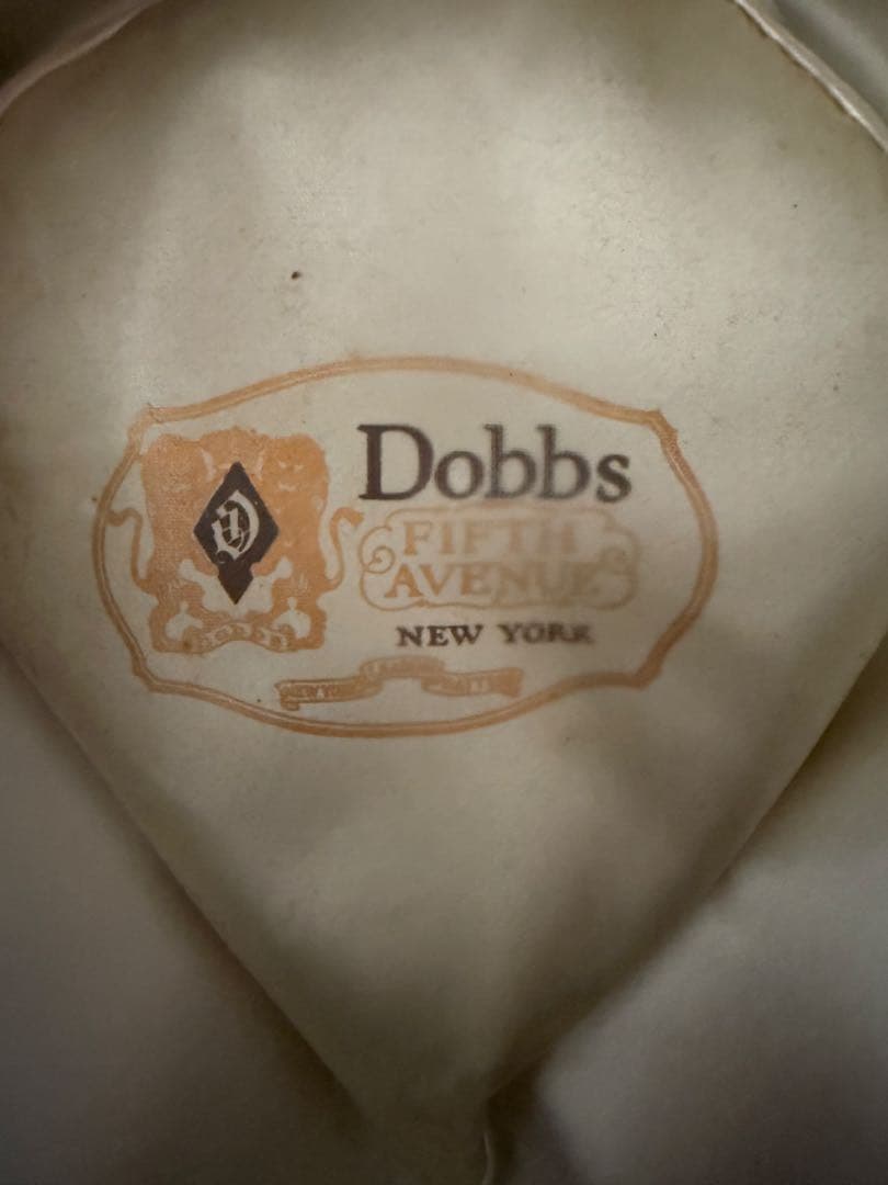 DOBBSドブス　50s ビーバーハット　ベージュ