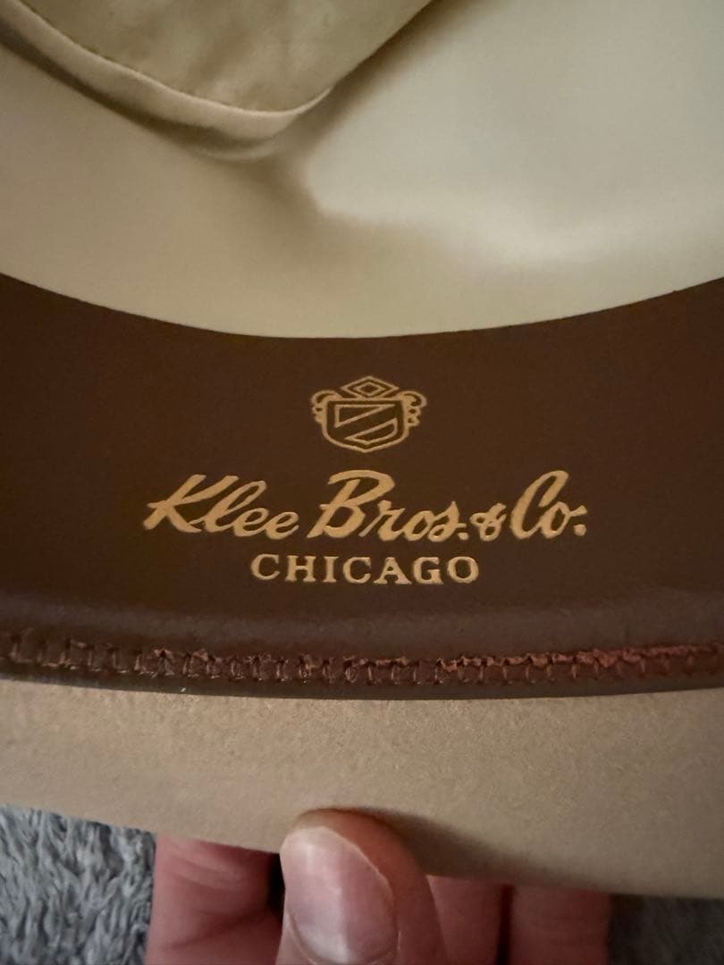 DOBBSドブス　50s ビーバーハット　ベージュ