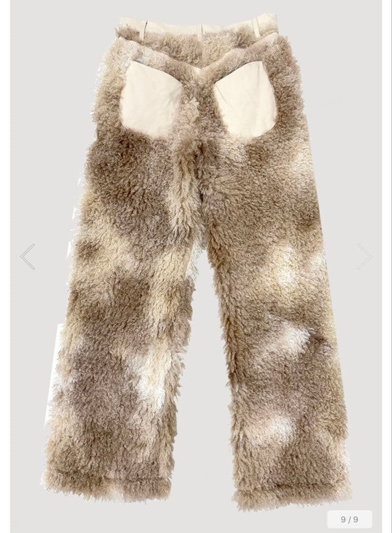 viavanda ファー　パンツ