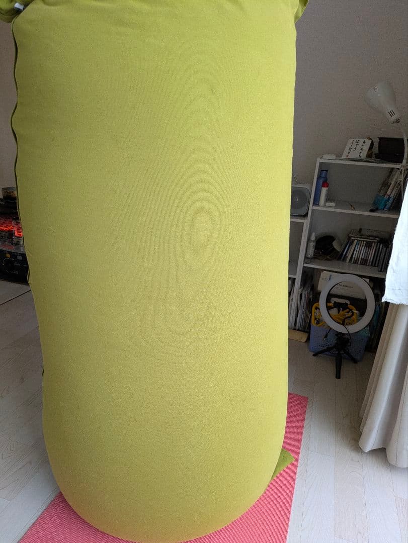 【引き取り優先】yogibo max ビーズクッション マックス ライムグリーン