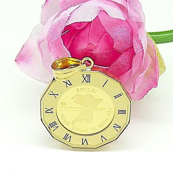 【24金18金】K24 K18エンジェル ペンダントトップ チャーム 新品