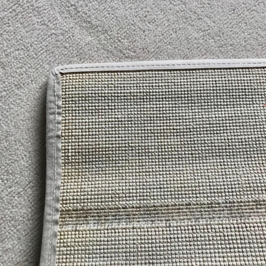 Kw M ラグ ラグマット カーペット 絨毯134×199cm ベージュ