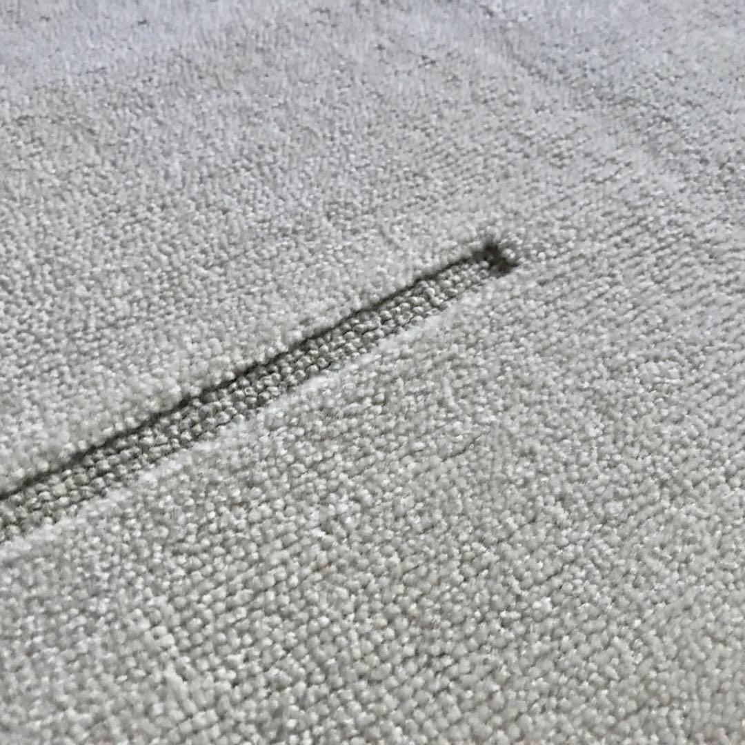 Kw M ラグ ラグマット カーペット 絨毯134×199cm ベージュ