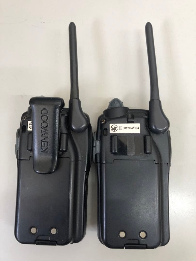 KENWOOD UBZ-LM20 トランシーバー 4台セット　イヤホン付き