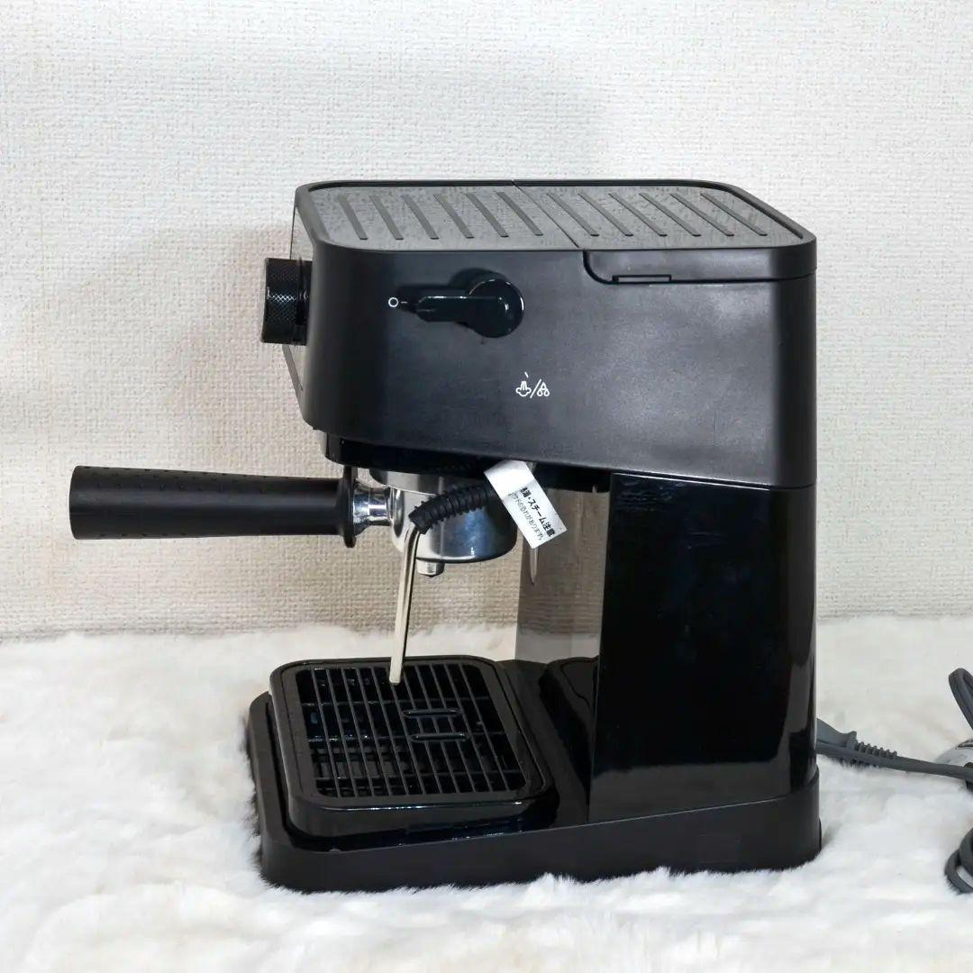 ジュリ【デロンギ】エスプレッソ・カプチーノメーカー　EC235J-BK