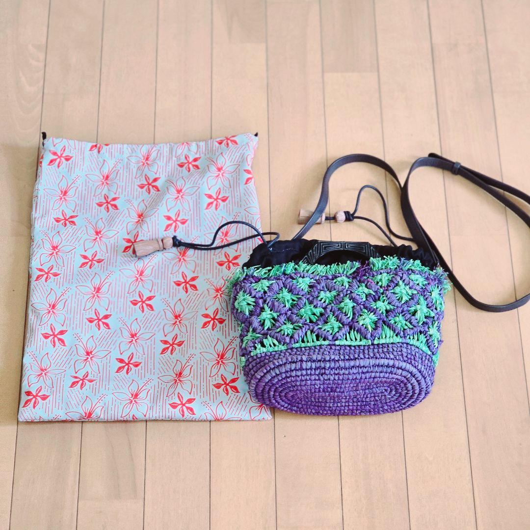 Jamin Puech　カゴバッグ　H.P.France　ショルダー　フランス