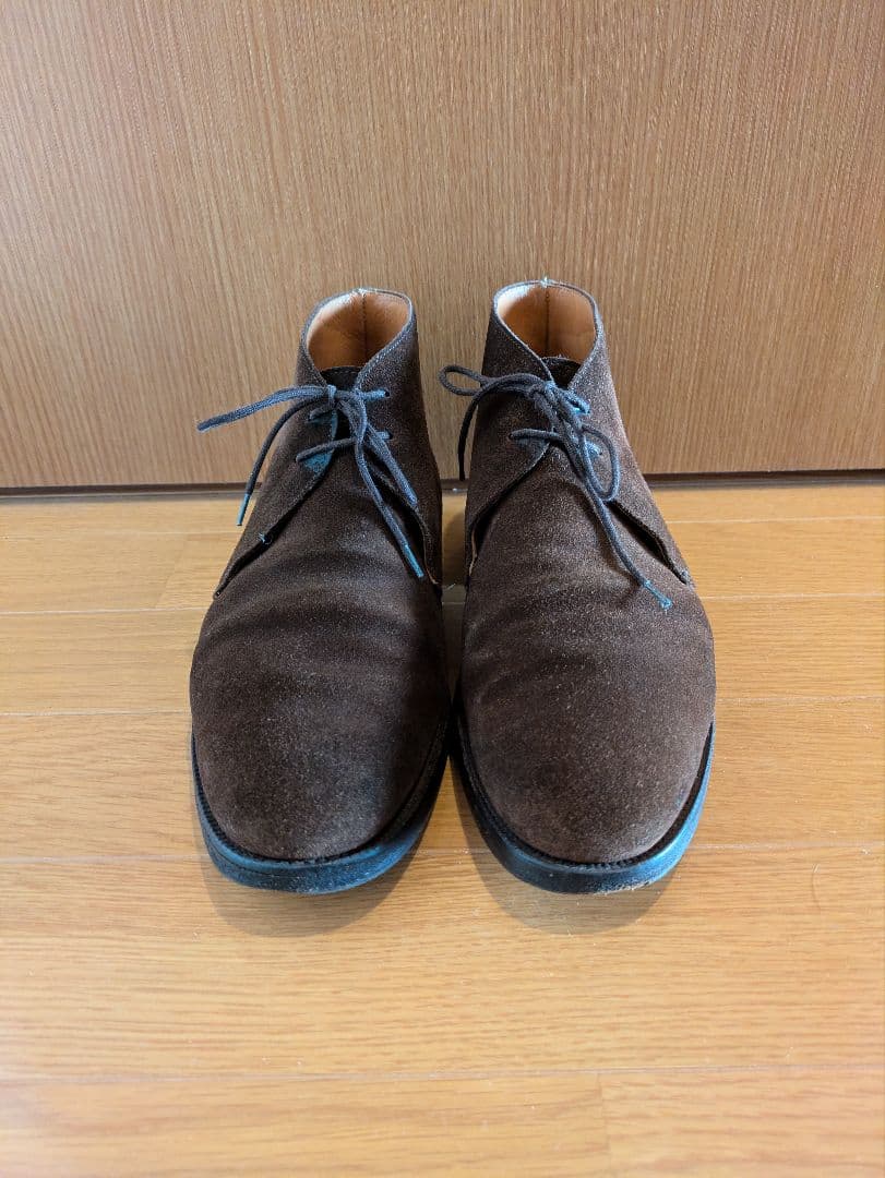 ヨ*ウ様 Crockett&Jones CHERTSEYチャッカブーツ ブラウン